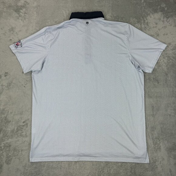 Greyson Golf World Tour Performance Stretch Mens XXL Short Sleeve Polo Shirt - Picture 3 of 10